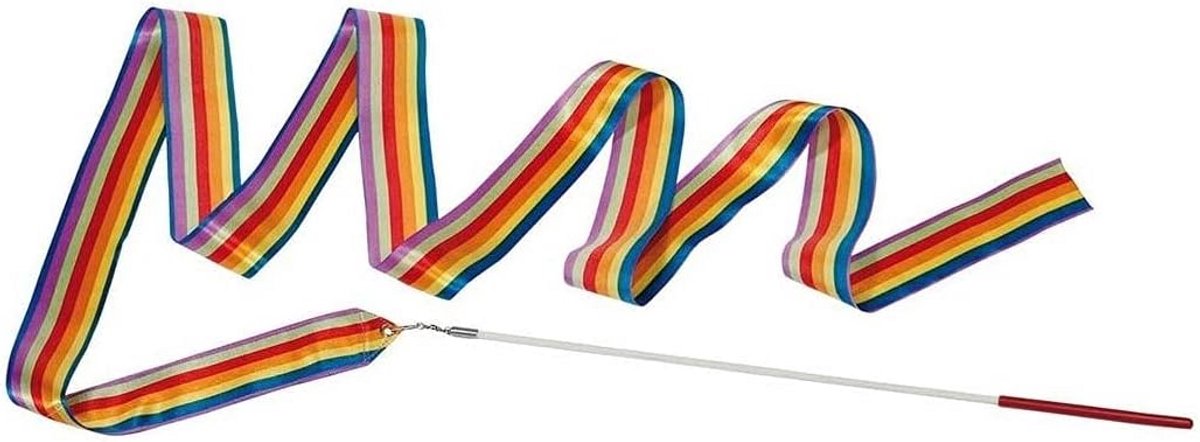Gymnastiek Lint Regenboog Kleuren - Ritme & Ballet Dansen