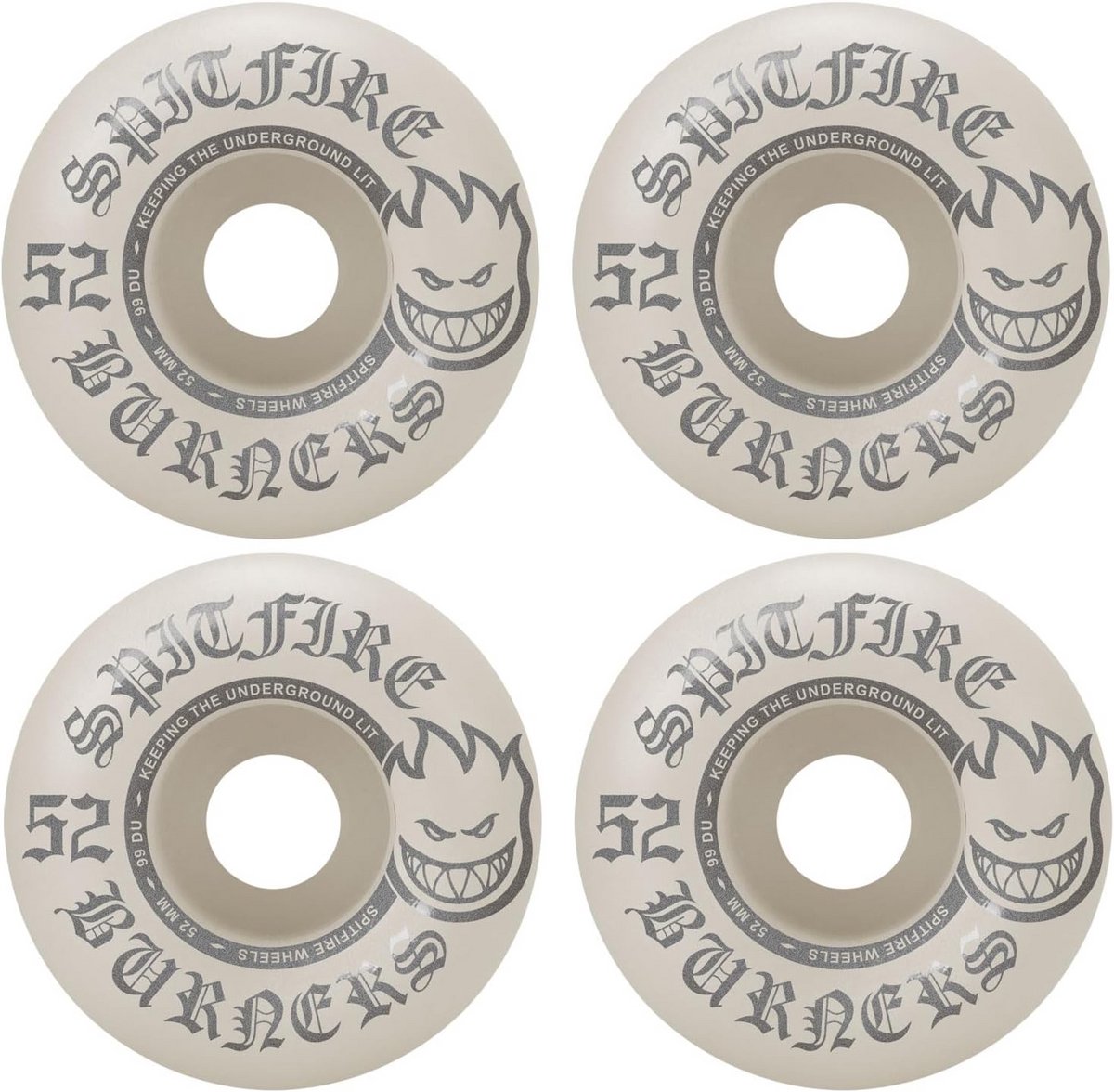 Skateboard Wielen 52mm 99A Hoge Kwaliteit Street & Park