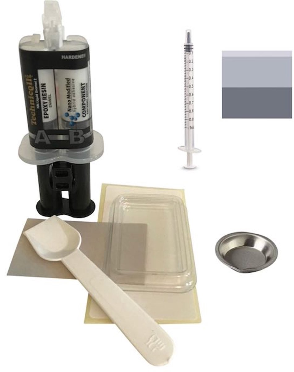 Tegel reparatieset - Grijs tinten - Wand- en Vloer -tegels | E-562GT
