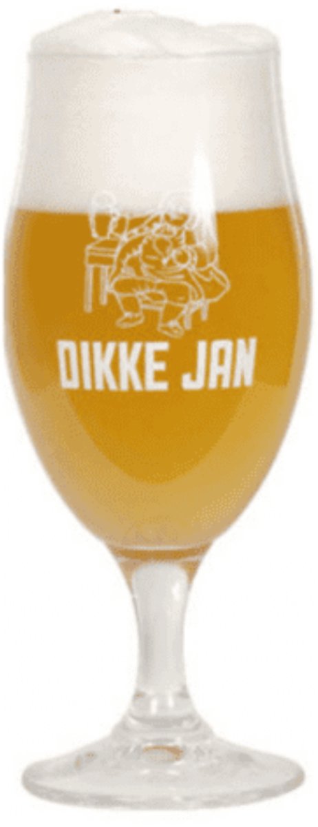 Dikke Jan Bierglas 33 cl – Origineel Speciaalbier Glas – Horeca Kwaliteit
