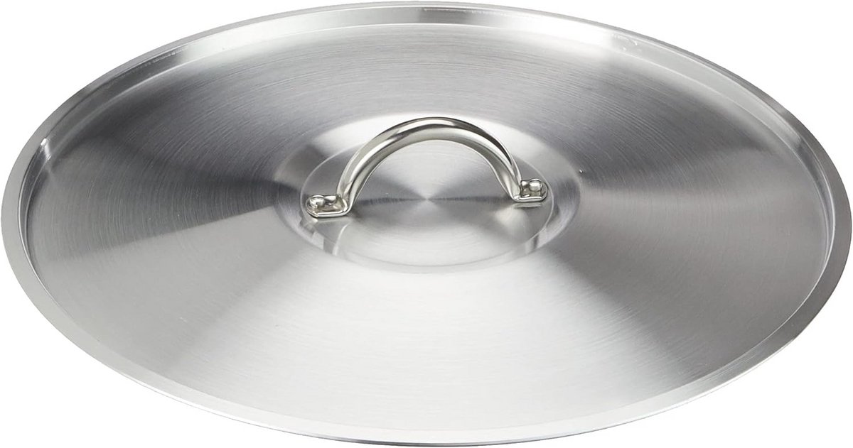 Ronde Tapas Serveerschaal 40 cm - Professionele RVS Paella Pan of Serveerpan