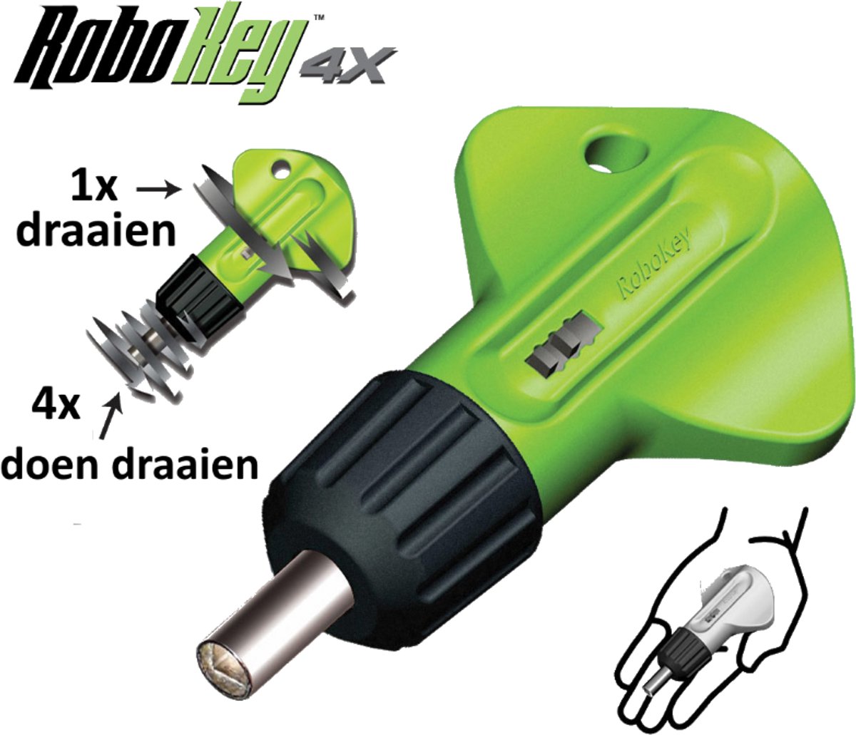 RoboKey 4X een extra snelle drumsleutel voor drummer drumstel accesoire