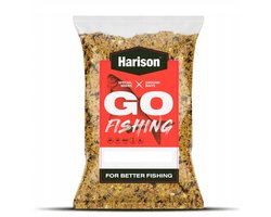 Harison GO-FISHING MIX Universal Grondvoer – Natuurlijk Lokvoer voor Witvis & Karper - 1 kg