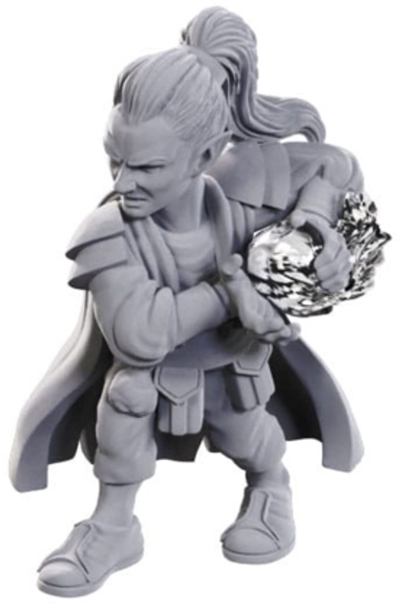 Wizkids D&D Nolzur's Marvelous Miniatures Unpainted Miniatures Pirate Deck Wizard Miniature Gaming & Tabletop