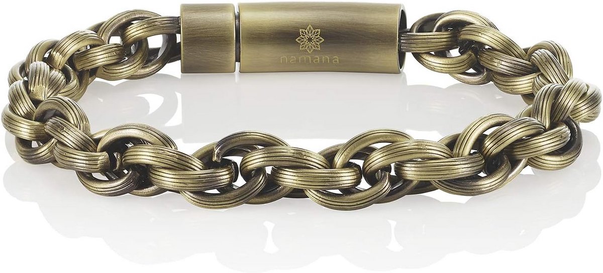 Herenarmband Roestvrij Staal Ingeweven Schakels - Diverse Kleuren en Maten