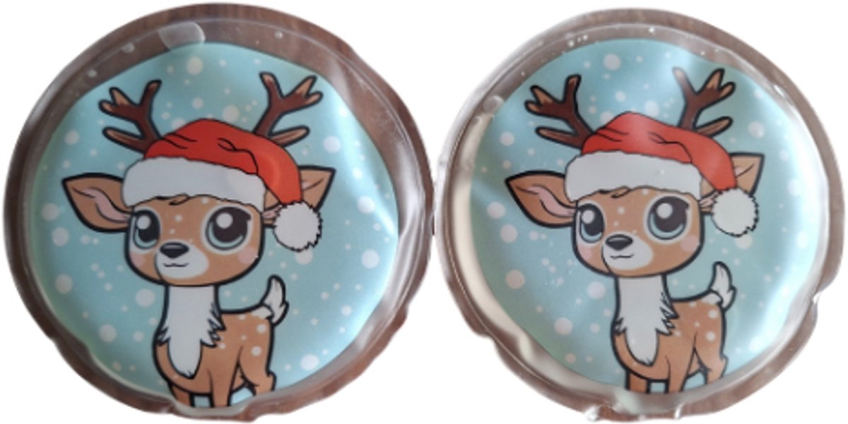 Kerst Handwarmers - Set van 2 stuks - Herbruikbare Warmtepads - Winter Handenwarmers
