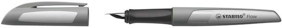 Vulpen stabilo flow m grijs | 3 stuks