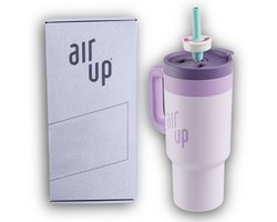 Air Up Tumbler met handvat Soft Lavender - 890ml Bottle - lichtpaars - drinkfles/beker - hydraterend - Air up fles - geurwater - vegan - bio