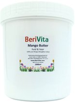 Mango Butter Puur 1 Liter Pot - Onbewerkte Mangobutter voor Huid en Haar