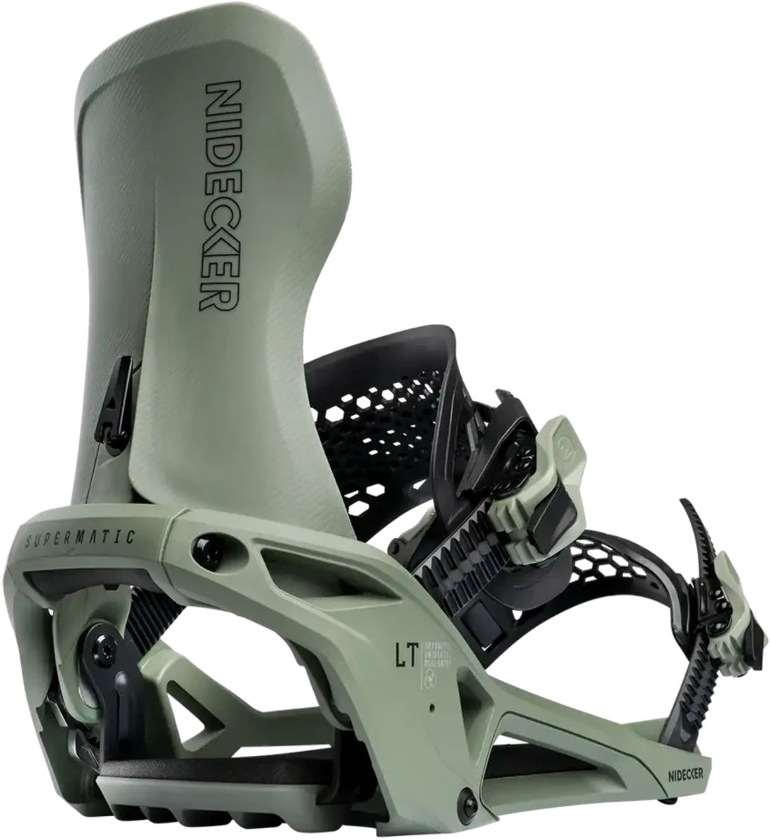 Nidecker LT Supermatic Snowboardbindingen L Groen