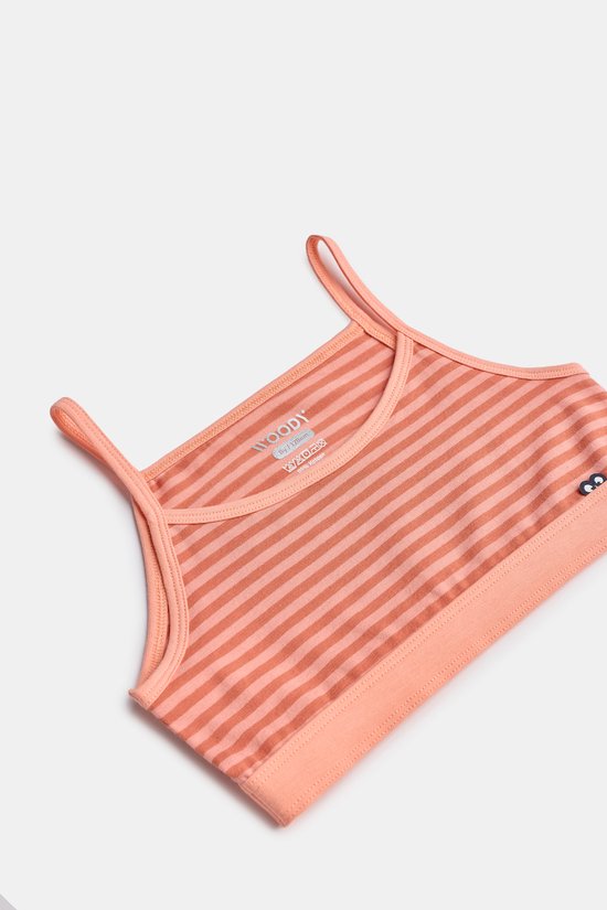 Ensemble sous-vêtement Woody fille - lion - rose - 1 haut et 2 boxers - taille 140