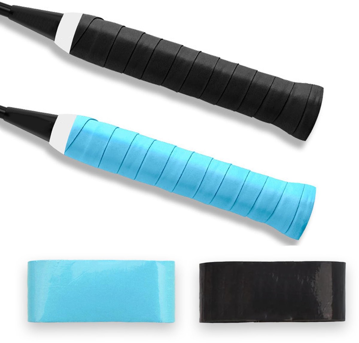 IMPERATORIS® Racket Grip Tape - Overgrip voor Tennis, Padel en Badminton - Anti-slip en Zweetabsorberend - Zachte Touch - verpakking van 2