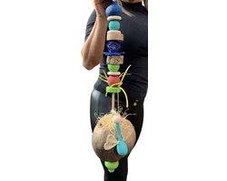 Home en dier -Vogel speelgoed - Papegaaien speelgoed - Coco Stick van Home en dier