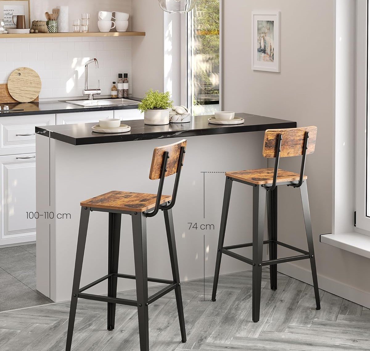 Eetkamerstoelen Set van 2 – Industrohome