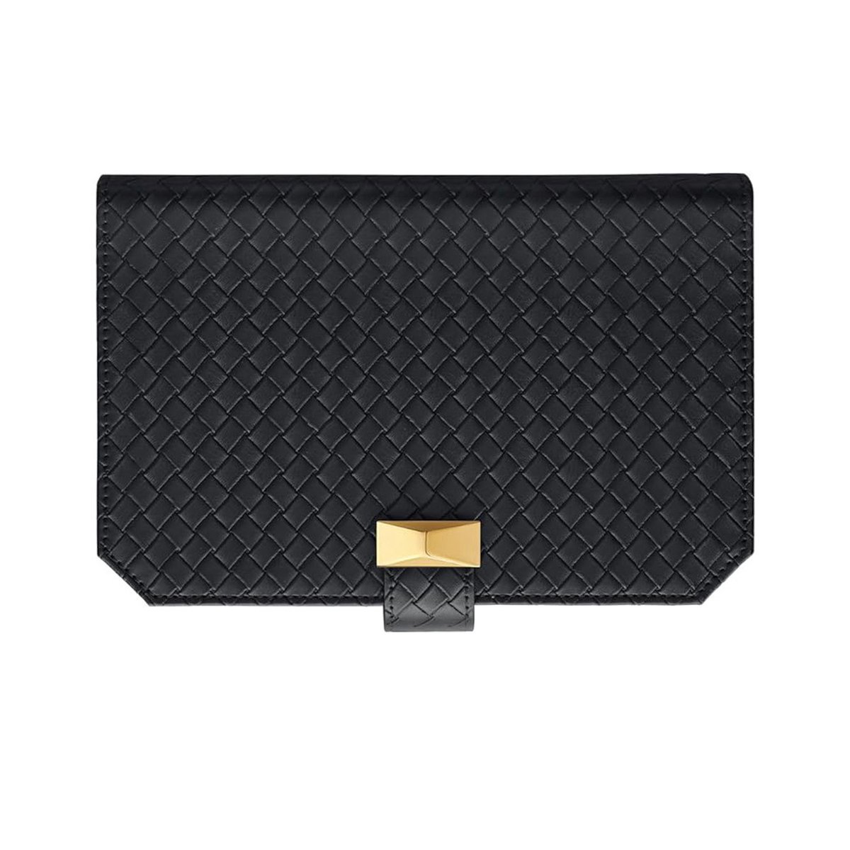 Horlogereisset, 3-vaks horloge-opbergdoos, 22×14,5×4,5 cm, zwart, geweven reliëf PU-leer, draagbare multifunctionele opbergoplossing, geschikt voor zakenreizen en vakantie