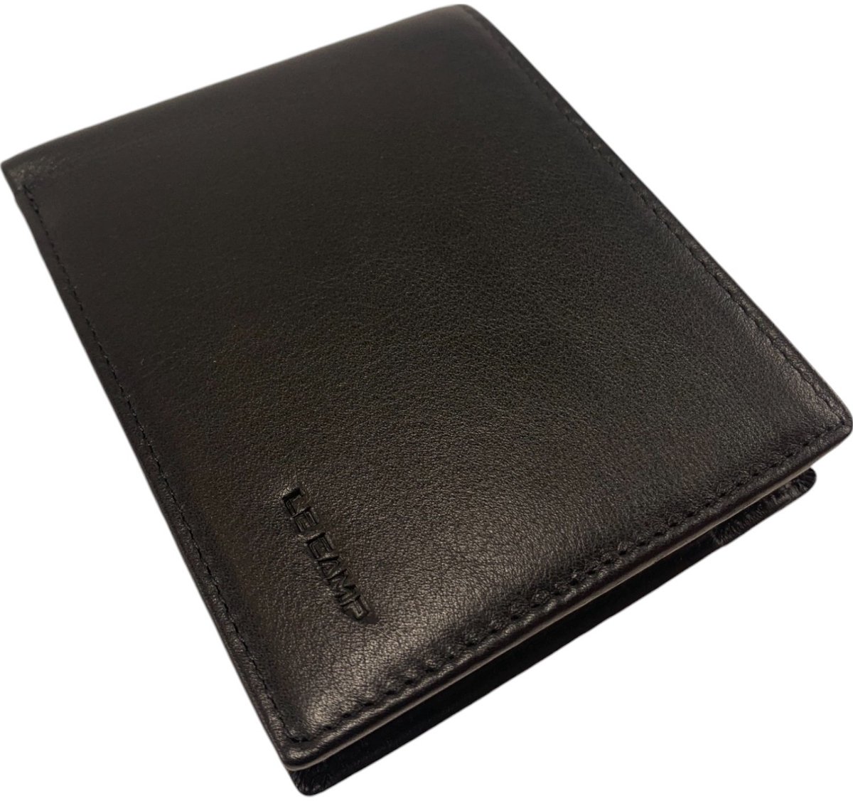 Premium zacht leren heren portemonnee - RFID-bescherming – Compact - Made in Italy