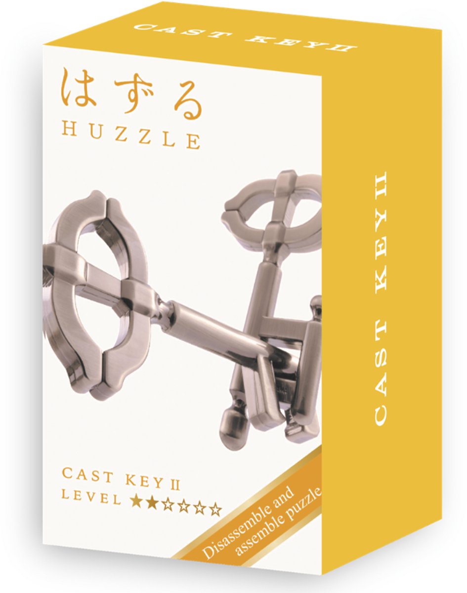 Mini Huzzle Cast puzzel Key II - 2 sterren