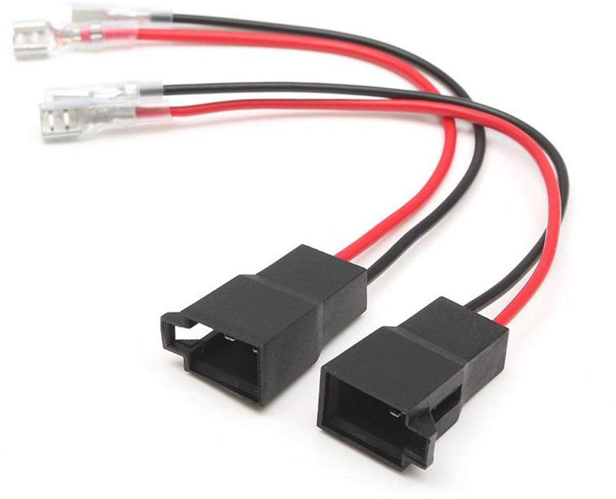Auto Speaker Adapter Draad Connector Compatibel met Diverse Automodellen - 15 cm