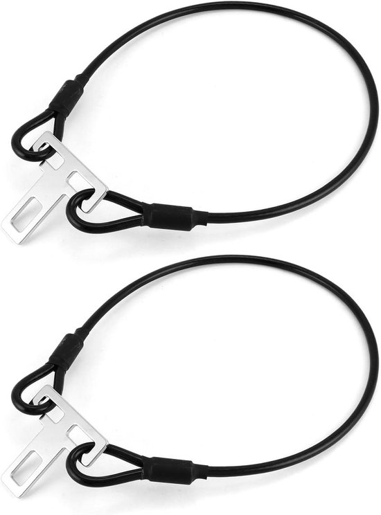 E-Ambar - Protection antivol pour camping-cars, voitures et fourgonnettes - Câble en acier robuste de 60 cm x 5 mm - Protection contre le cambriolage