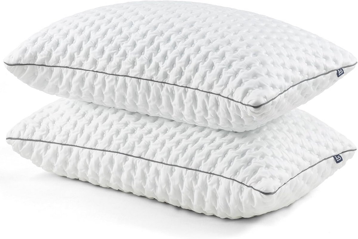 Beddengoed Kussens Set van 2 - 50 x 80 cm Zacht en Comfortabel