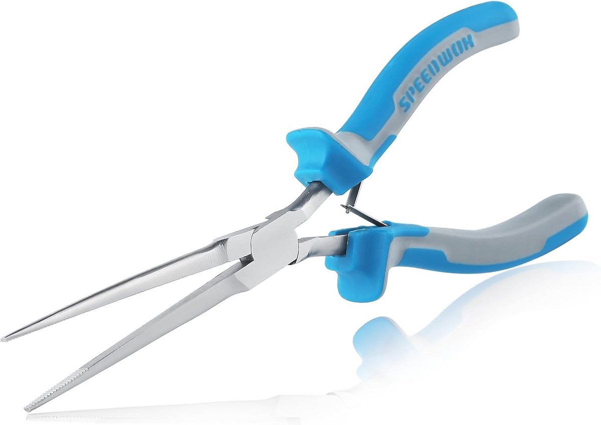 Extra Lange Naald Neus Tang voor Sieraden Maken - Micro Mini Handgereedschap voor Vissen en Kleine Objecten