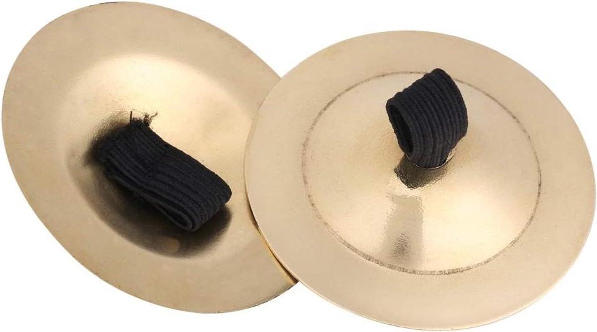 E-Ambar - Buikdans Vinger Cimbaals Zills Muziekinstrument Accessoire met Mini Bekkens