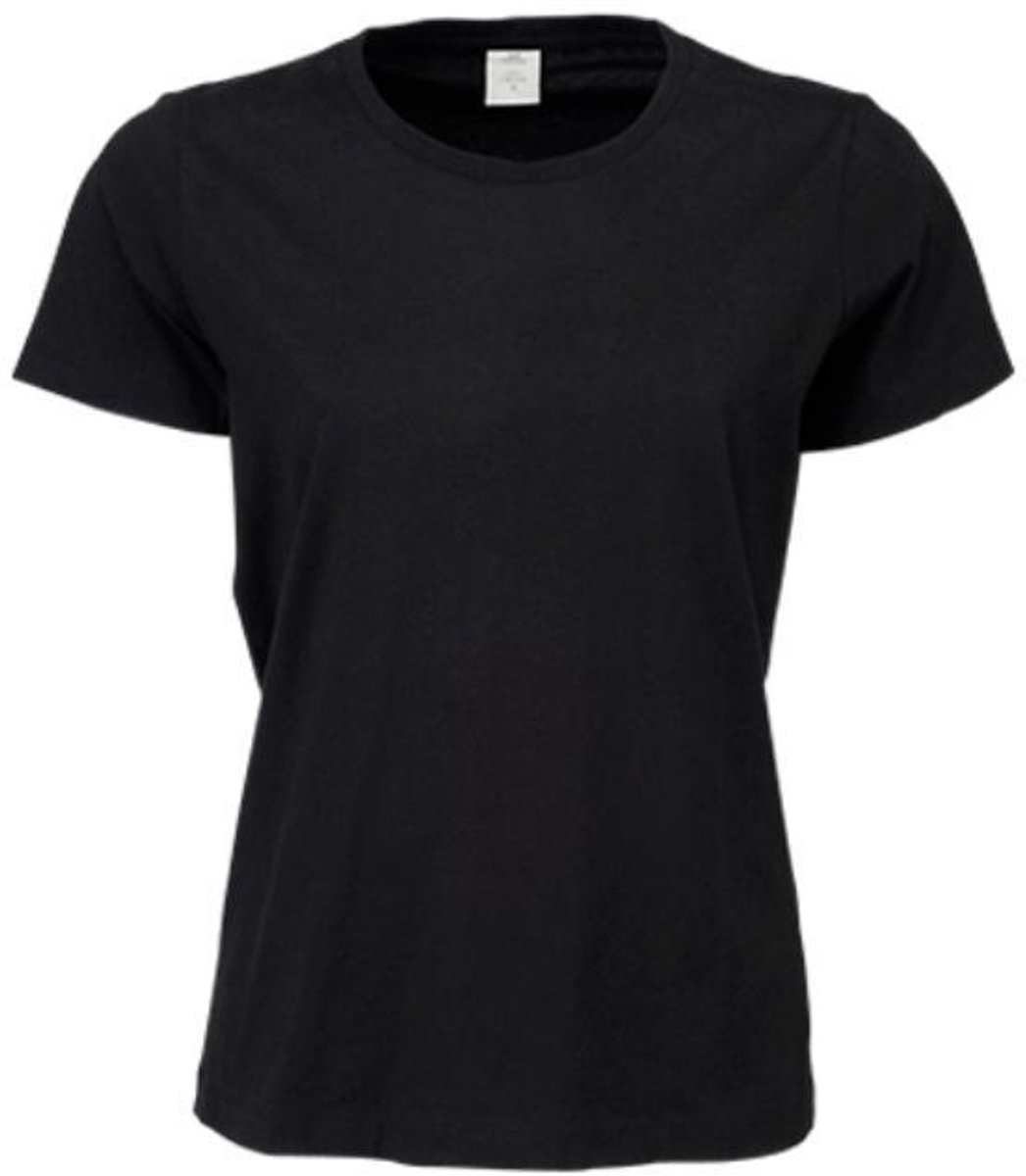 Tee Jays - Dames Sof T-shirt - Black maat XL