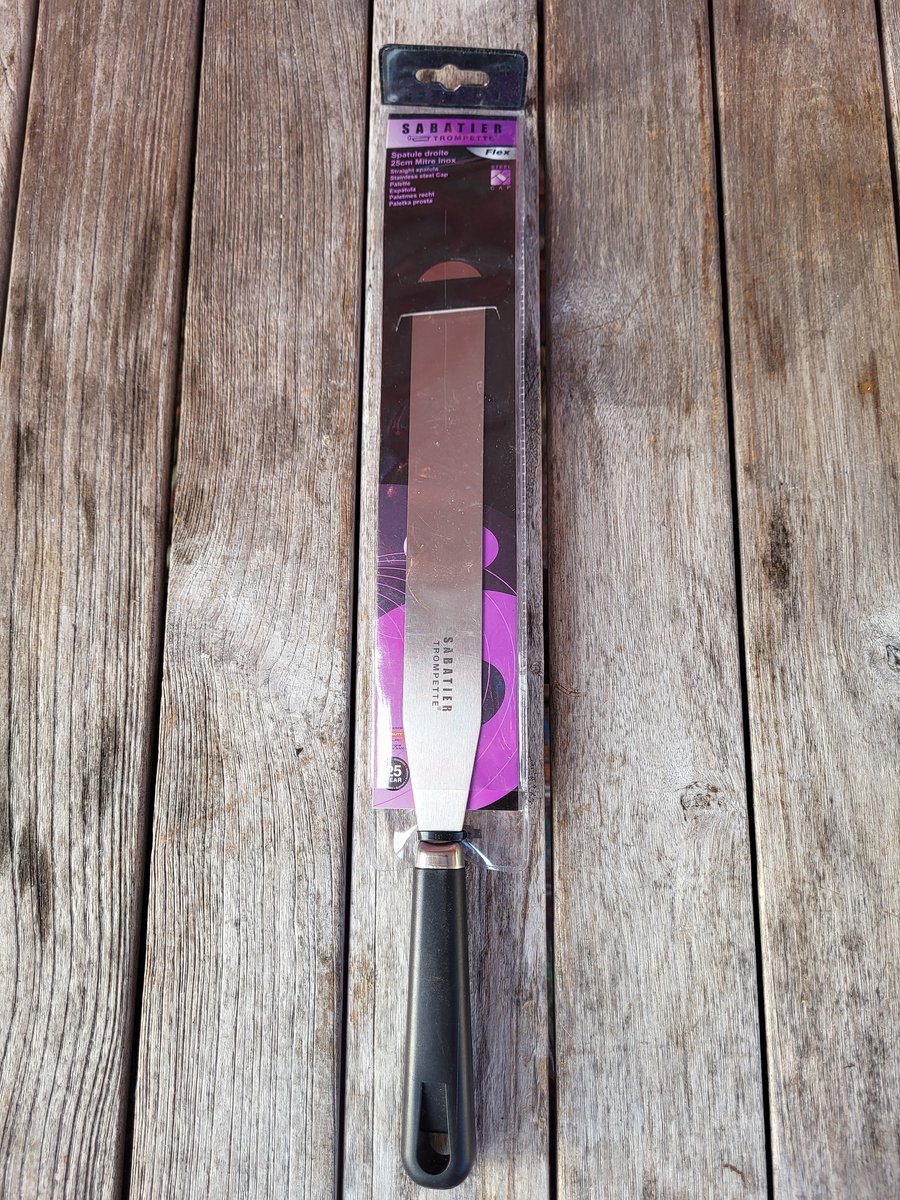 Amefa Sabatier trompette paletmes recht 25 cm