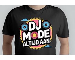 Top DJ van de Nacht - T Shirt - GoodVibes - Vibes - FeelGood - Gift - Cadeau - GoedeVibes - PositieveVibes - GoedeEnergie - FijneVibes - BlijeMood