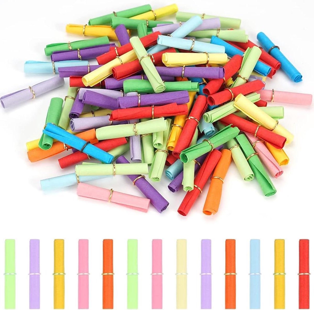Ronte - Lege Tombola 150 Stuks voor Kinderverjaardagen en Jubilea met Kleurrijke Mix - Zelf te Beschrijven