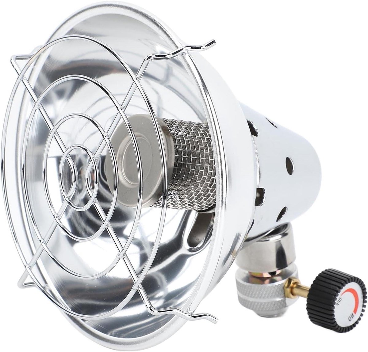 Ronte - Draagbare Gasverwarmer voor Efficiënte en Snelle Opwarming, Verstelbare Vuurkracht - Ideaal voor Camping, Barbecue en Vissen