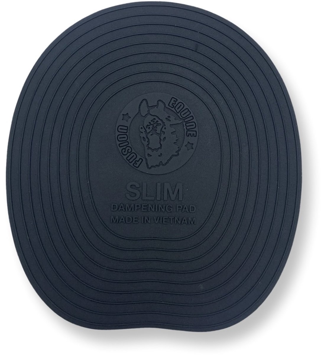 EQUINE FUSION DAMPENING PAD, SLIM Zwart