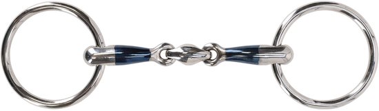 Mors QHP à eau, double articulation anatomique, fer doux 14 mm - 13,5 cm