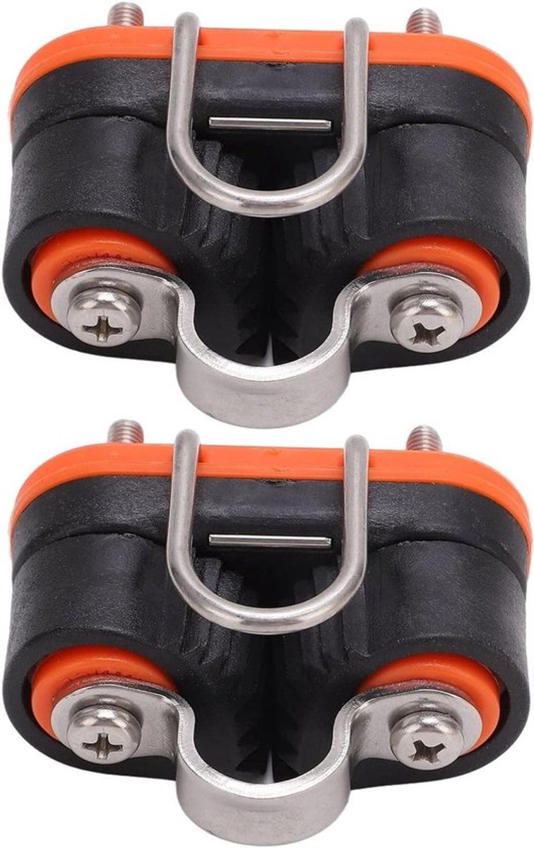 Sailboat Cam Jaw - Heavy Duty Design - Quick Entry - with Guide Ring for 3-12mm Rope