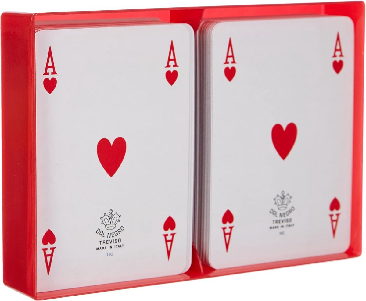 Speelkaarten Rome Poker Bridge Set 2 Decks 55 Kaarten per Deck 305 Gram
