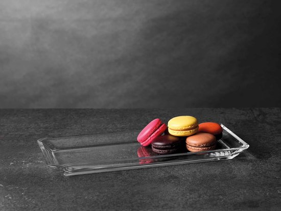 Nude – Assiette de Service en Verres – 140 x 300 mm – 1 Pièce