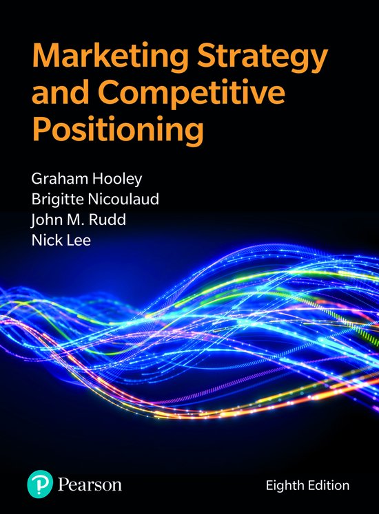 Marketing Strategy and Competitive Positioning - cover