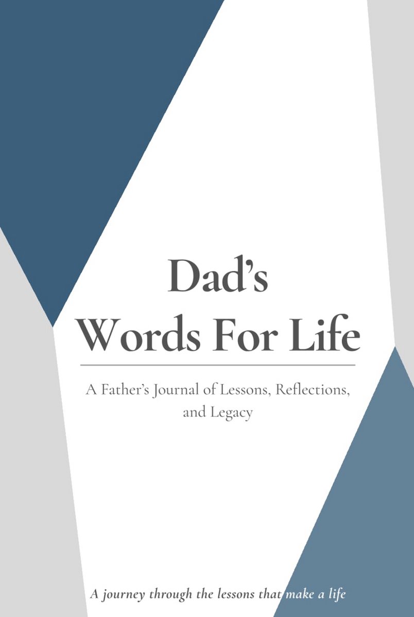 Dad's Words for Life: Geïllustreerd Dagboek voor Vader en Erfenis