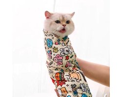 Verzorgingswikkel voor Katten, Zelfklevend - Kalmerend, Multifunctioneel Huisdiergereedschap - Bescherming, Medicatie, Ontmoediging - Groot formaat