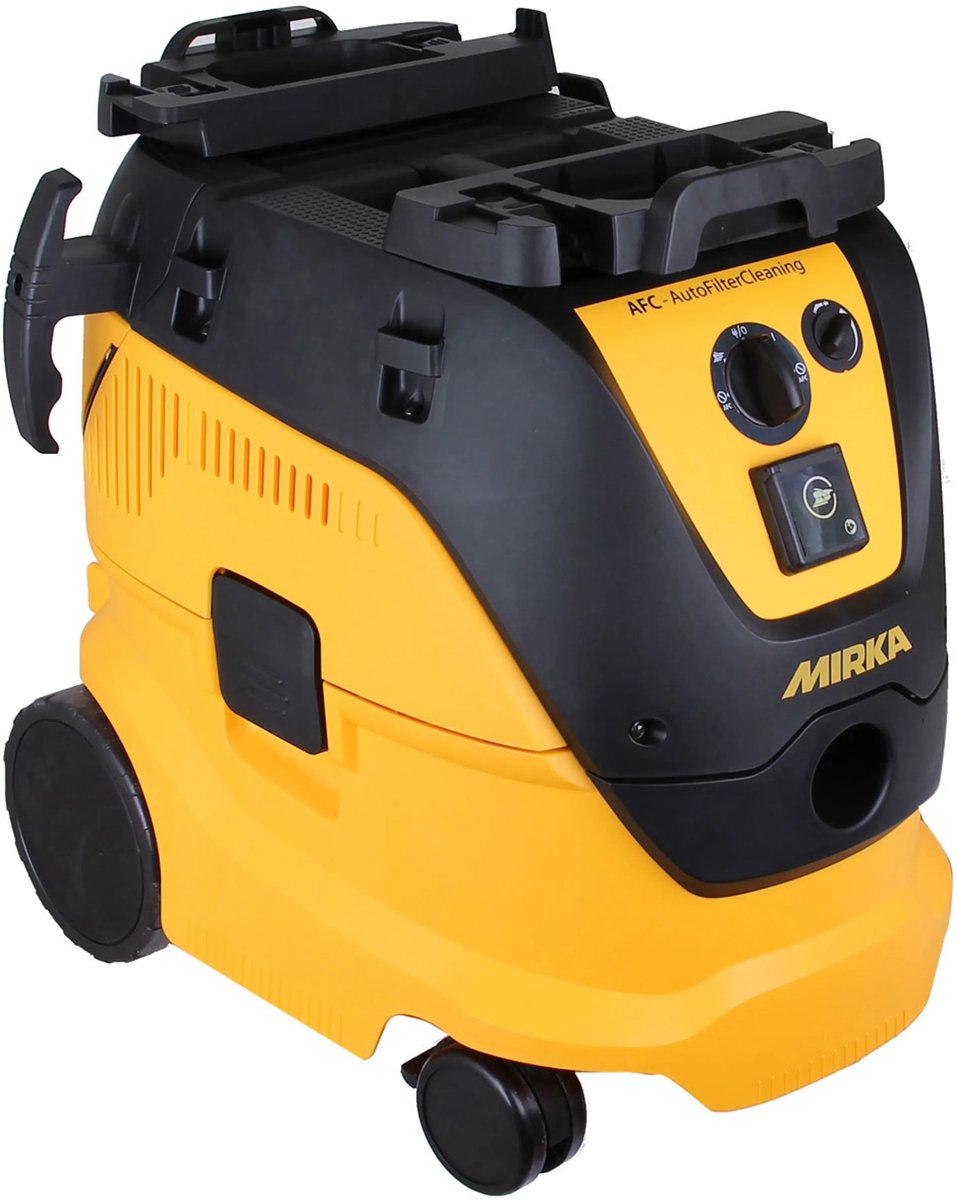 MIRKA 1230L AFC Stofzuiger 30 liter + Automatische Filterreiniging - 1200 Watt - Klasse L