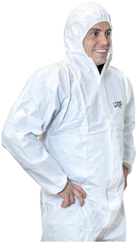 Combinaison jetable à capuche CROP - M
