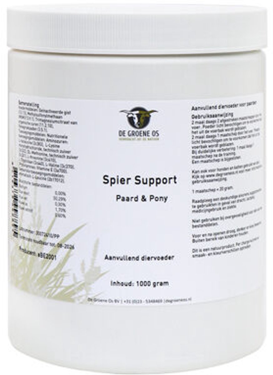 Groene Os Spier Support Paard & Pony - 1 kg