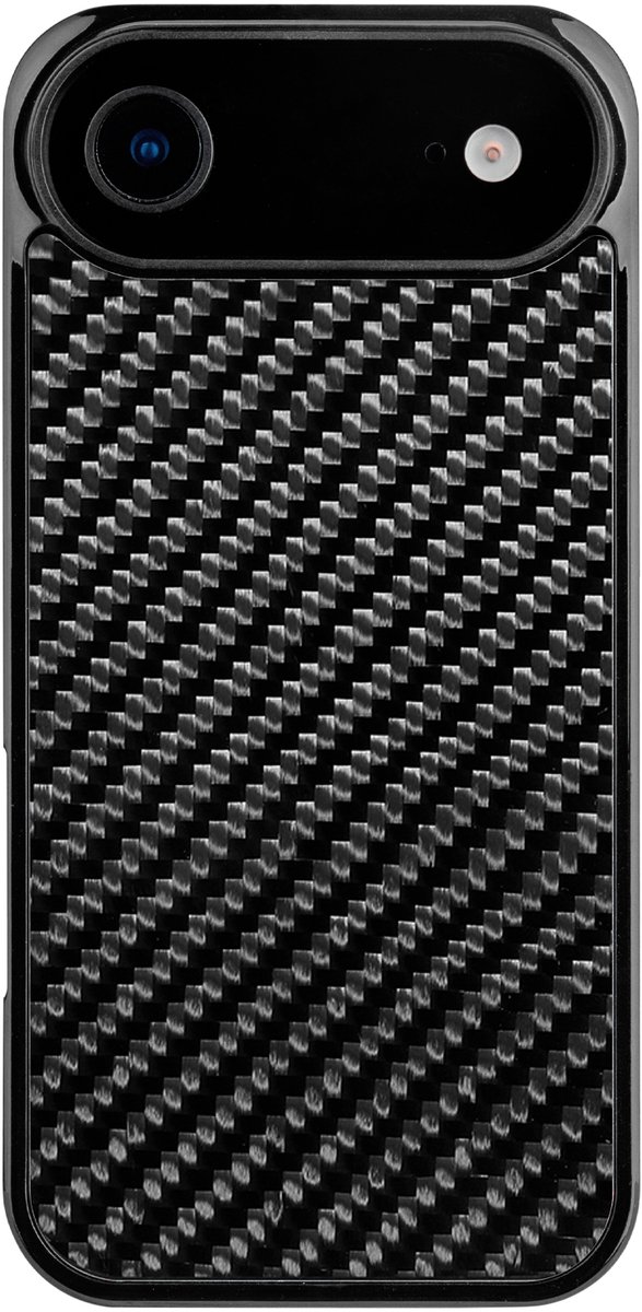 FirstClassCarbon – iPhone 17 Air – Carbon Fiber Hoesje – 3K Twill Carbon – MagSafe Compatibel – Dun & Shockproof Telefoonhoesje