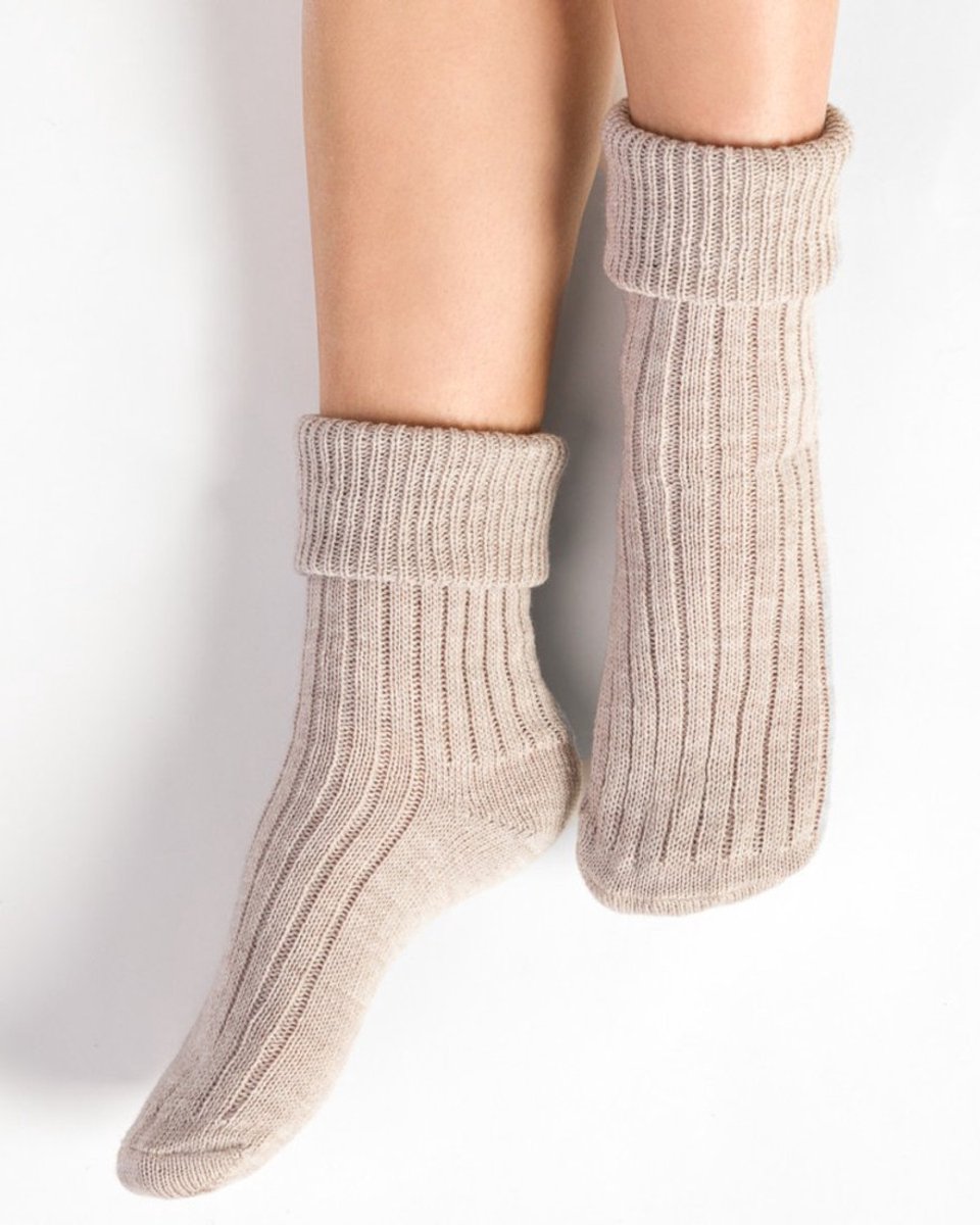 Topsocks wollen bedsokken dames