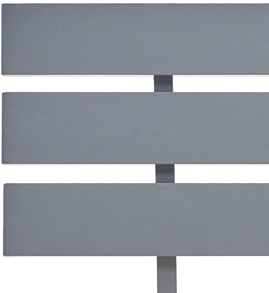 The Living Store Cadre de lit Bois de pin Massief - 213 x 145 x 66 cm - Convient pour matelas 140 x 200 cm