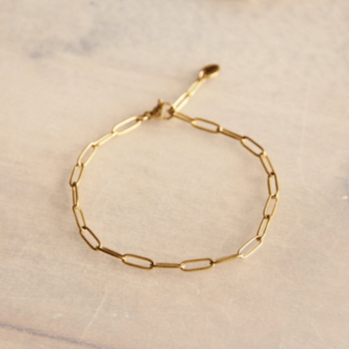 Juvana Schakelarmband Goud - Stainless Steel Armband - Goud