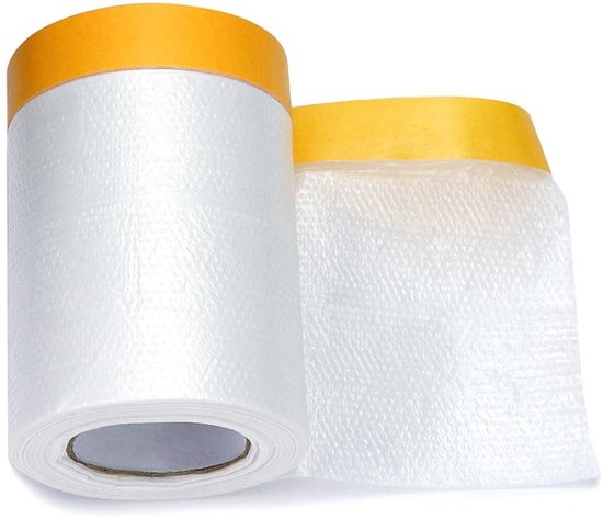 Maskeerfolie met tape | Makkelijk aanbrengen & goede hechting