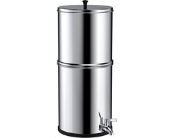 Alapure OWF020 Gravity RVS 8,5 liter Zwaartekracht Filtratie
