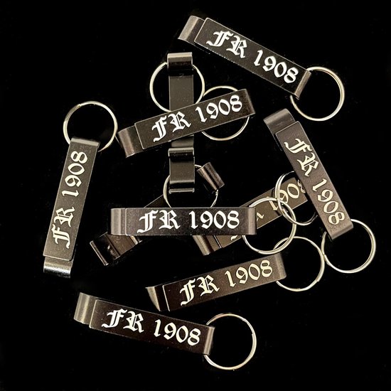 Tennisbal sleutelhanger, 6 stuks multi kleuren tennisbal