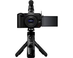 Canon EOS R50 V Content Creator Kit + RF-S 14-30mm F4-6.3 IS STM PZ - Systeemcamera - 4K video - Kantelbaar touchscreen - Geavanceerde videofuncties - Inclusief accessoires - Camera met lens